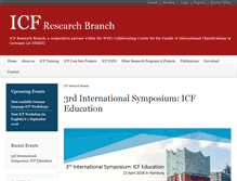 Tablet Screenshot of icf-research-branch.org